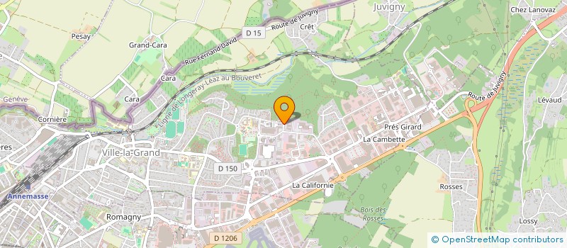 localisation de l'entreprise FAST ET SERVICE  VILLE-LA-GRAND