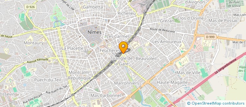 localisation de l'entreprise FAST FACTU  NIMES