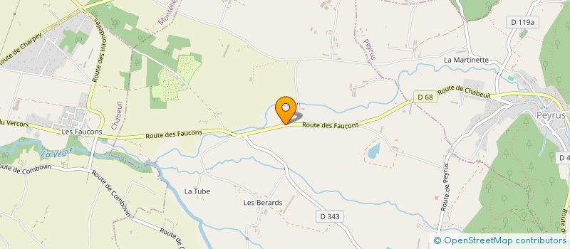 localisation de l'entreprise FAST & FARGERE à CHATEAUDOUBLE