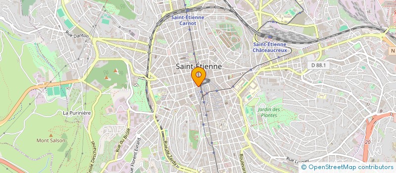 localisation de l'entreprise FAST FIX  SAINT-ETIENNE