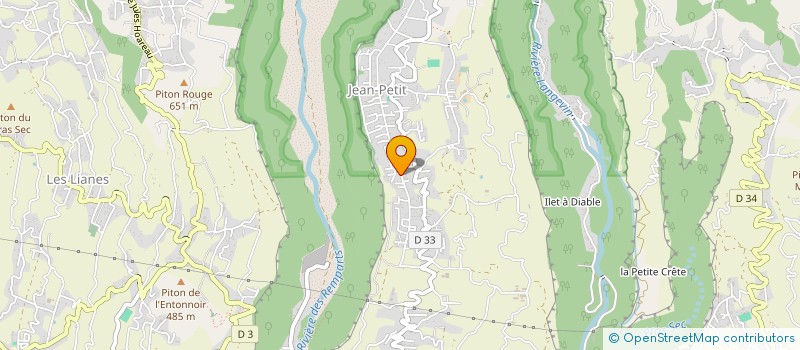 localisation de l'entreprise FAST FOOD CONCEPT REUNION  SAINT-JOSEPH