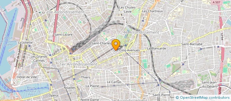 localisation de l'entreprise FAST FOOD MANAGEMENT à MARSEILLE