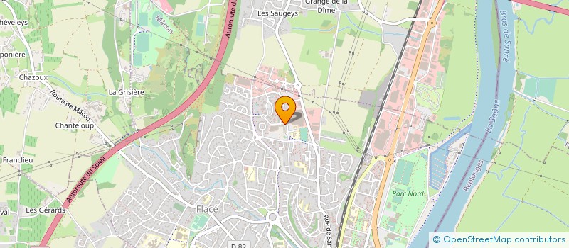 localisation de l'entreprise FAST FOOFI à MACON