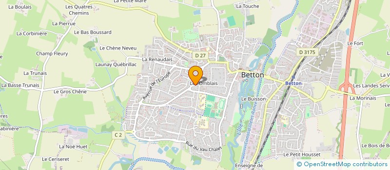 localisation de l'entreprise FAST & FURIOUS  BETTON