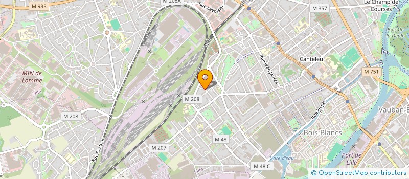 localisation de l'entreprise FAST GLASS à LILLE