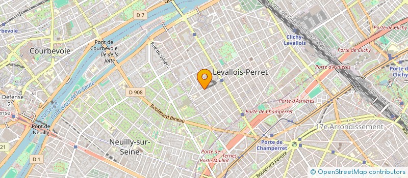 localisation de l'entreprise FAST GOOD & CO à LEVALLOIS-PERRET
