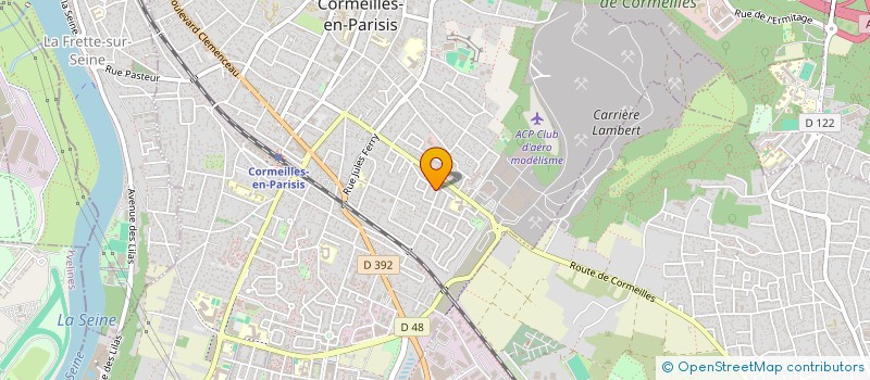 localisation de l'entreprise FAST GREEN DRIVER  CORMEILLES-EN-PARISIS