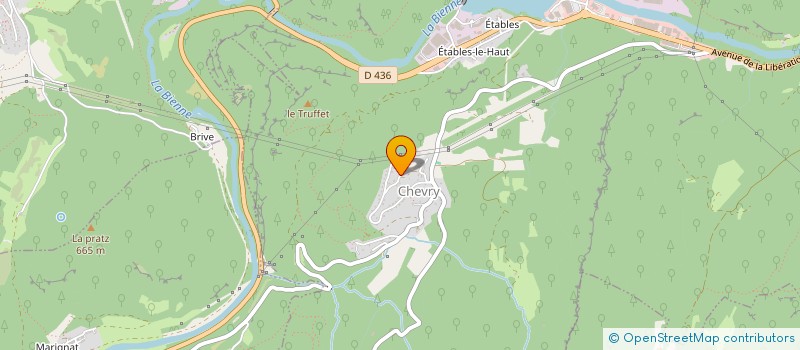 localisation de l'entreprise FAST IMMO  SAINT-CLAUDE