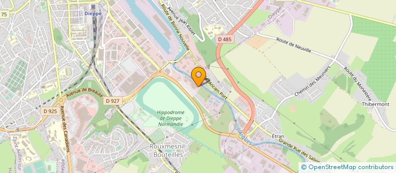 localisation de l'entreprise FAST INDUSTRIES à ROUXMESNIL-BOUTEILLES