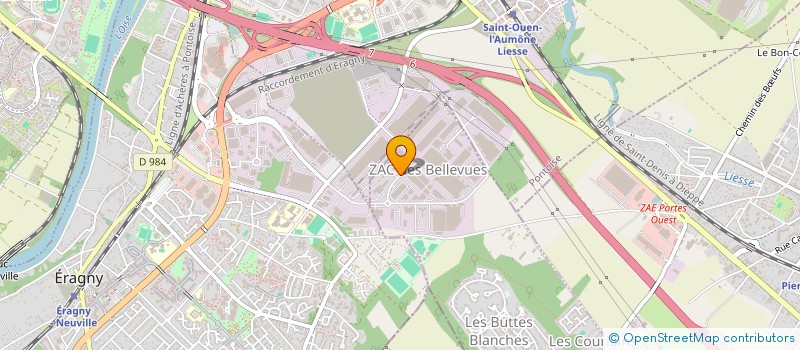 localisation de l'entreprise FAST INDUSTRIES SA  HERBLAY-SUR-SEINE