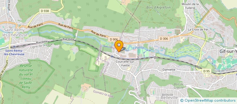 localisation de l'entreprise FAST INTERNET GESTION à GIF-SUR-YVETTE