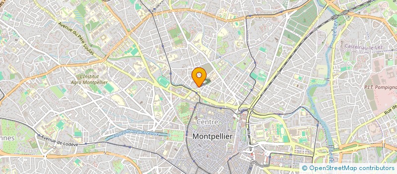 localisation de l'entreprise FAST INVEST à MONTPELLIER