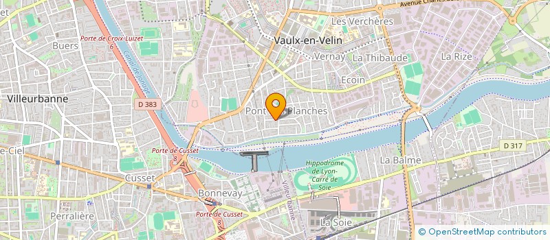 localisation de l'entreprise FAST&KEY  VAULX-EN-VELIN