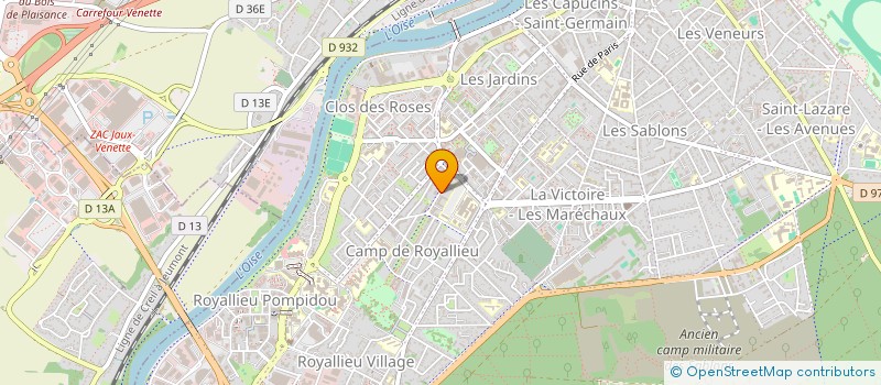 localisation de l'entreprise FAST LIFE  COMPIEGNE