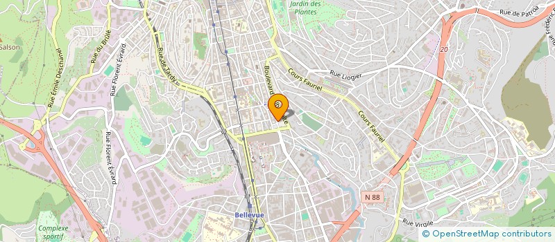 localisation de l'entreprise FAST-LIFT  SAINT-ETIENNE