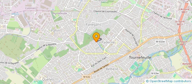localisation de l'entreprise FAST LINE à TOURNEFEUILLE