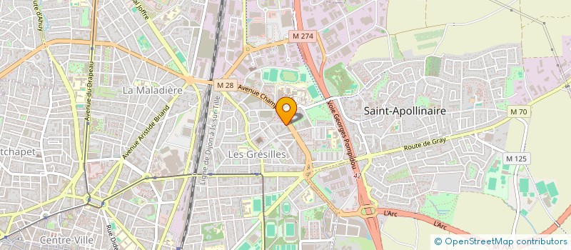 localisation de l'entreprise FAST LINE FRANCE  DIJON