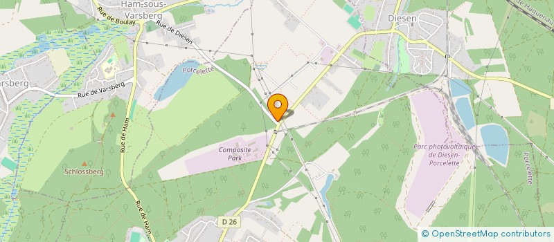 localisation de l'entreprise FAST LINE MOTOR  PORCELETTE