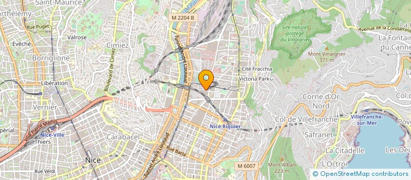 localisation de l'entreprise FAST LIVRAISONS SERVICES à NICE