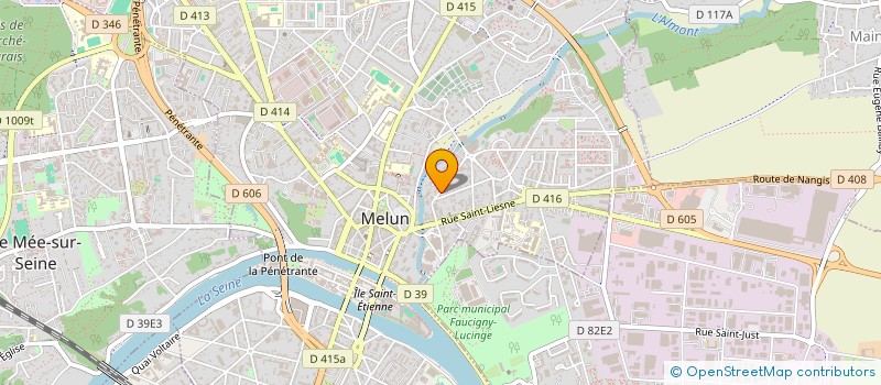 localisation de l'entreprise FAST M'B DRIVE à MELUN