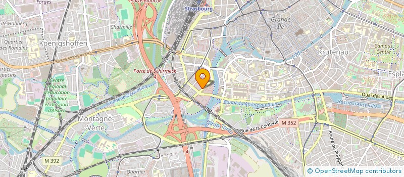 localisation de l'entreprise FAST'N FOOD à STRASBOURG