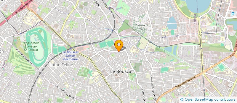 localisation de l'entreprise FAST NET DRONE  LE BOUSCAT