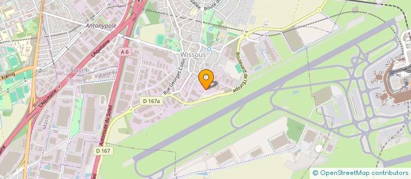 localisation de l'entreprise FAST-NET SARL à WISSOUS