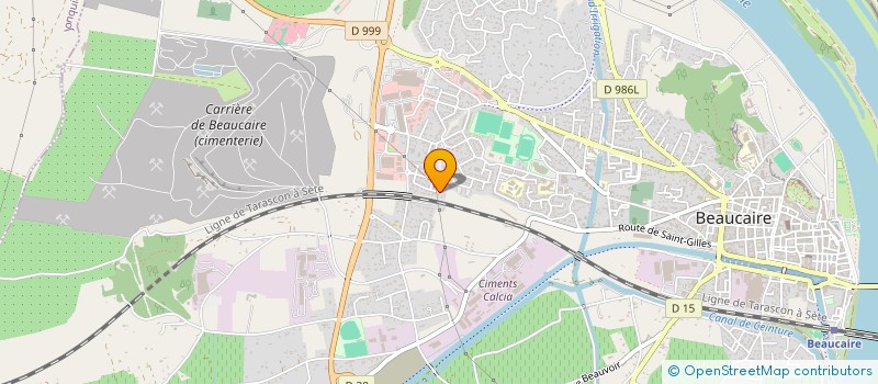 localisation de l'entreprise FAST-PACKET à BEAUCAIRE