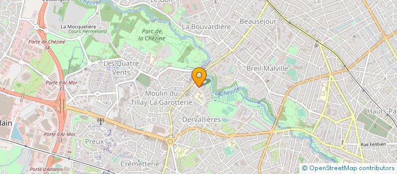 localisation de l'entreprise FAST PARE BRISE à NANTES