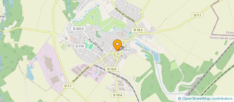 localisation de l'entreprise FAST PIZZA KEBAB à AUNEAU-BLEURY-SAINT-SYMPHORIEN