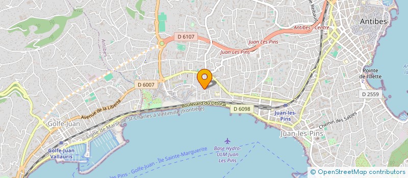 localisation de l'entreprise FAST PLOMB à ANTIBES