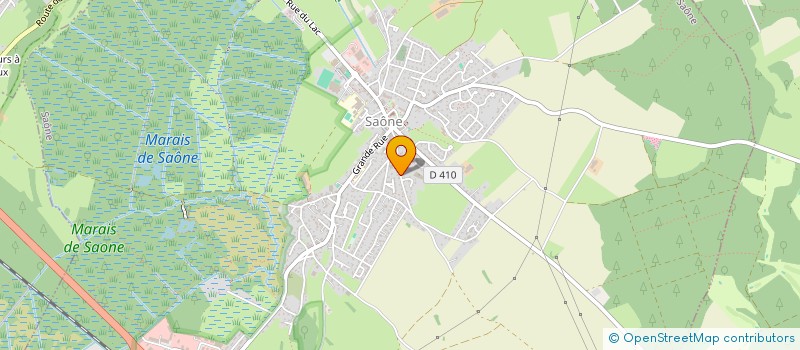 localisation de l'entreprise FAST'R-ELEC  SAONE