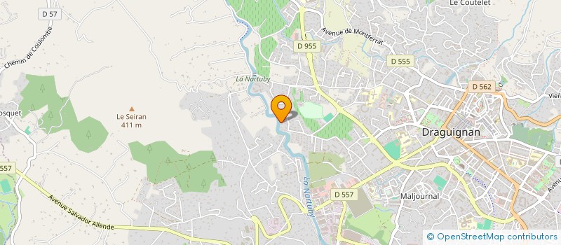 localisation de l'entreprise FAST REMORQU'AJ  DRAGUIGNAN