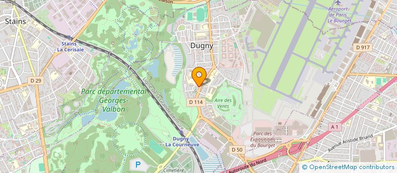 localisation de l'entreprise FAST RENOV  DUGNY