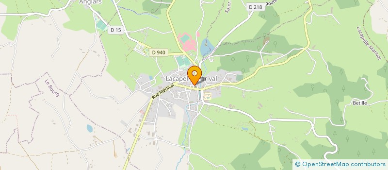 localisation de l'entreprise FAST RENOVA  LACAPELLE-MARIVAL