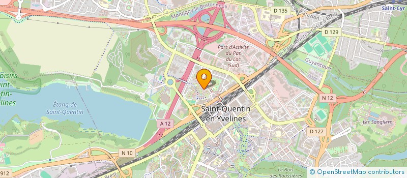 localisation de l'entreprise FAST&RENT  MONTIGNY-LE-BRETONNEUX