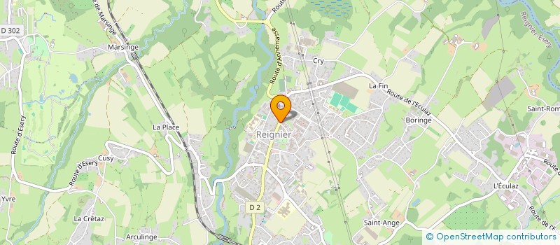 localisation de l'entreprise FAST RESTAURATION à REIGNIER-ESERY