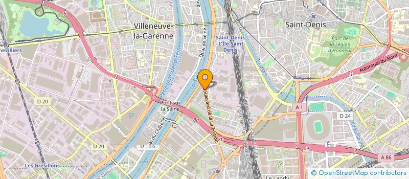 localisation de l'entreprise FAST RUN à SAINT-DENIS
