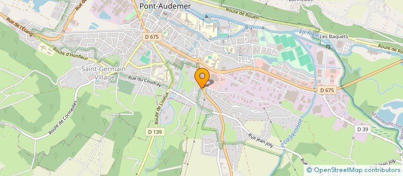 localisation de l'entreprise FAST SARL à PONT-AUDEMER