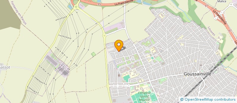 localisation de l'entreprise FAST SERVICE DRIVER  GOUSSAINVILLE