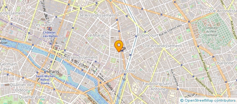 localisation de l'entreprise FAST SERVICES  PARIS