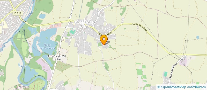 localisation de l'entreprise FAST SERVICES EURL  PERIGNAT-SUR-ALLIER