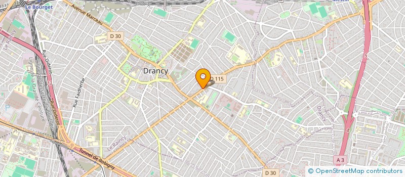 localisation de l'entreprise FAST TAXI à DRANCY