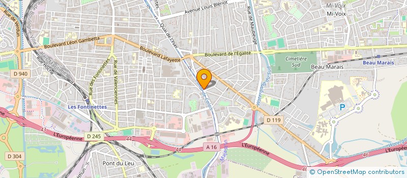 localisation de l'entreprise FAST TRACK DISTRIBUTION à CALAIS