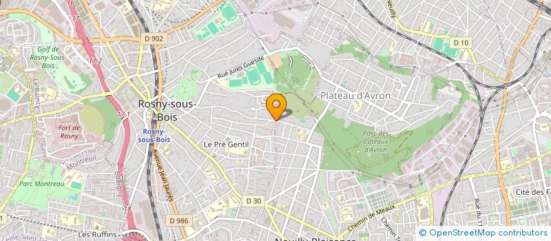 localisation de l'entreprise FAST TRANSPORT  PARIS