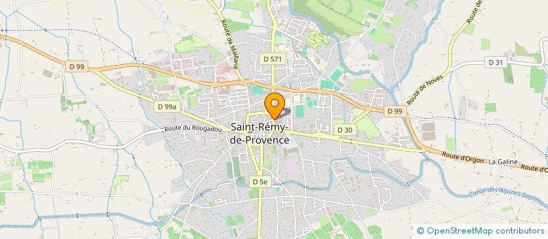 localisation de l'entreprise FAST TRANSPORTS  SAINT-REMY-DE-PROVENCE