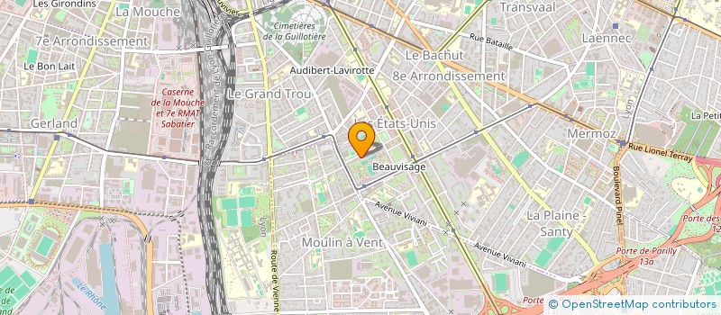 localisation de l'entreprise FAST TRAVEL à LYON