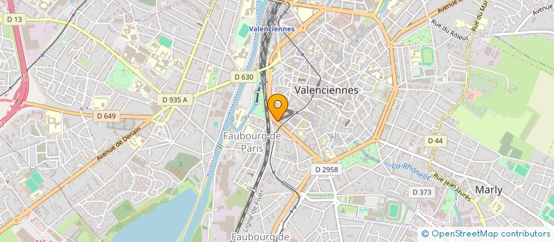 localisation de l'entreprise FAST UNIT à VALENCIENNES