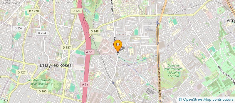 localisation de l'entreprise FASTCOIFF  VILLEJUIF