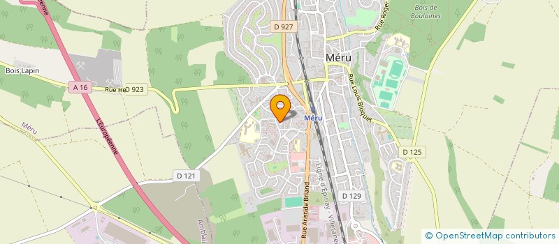 localisation de l'entreprise FASTCOM  MERU